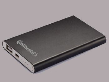 Aluminium powerbank 4000 mAh