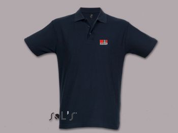Men´s polo shirt black , XXL