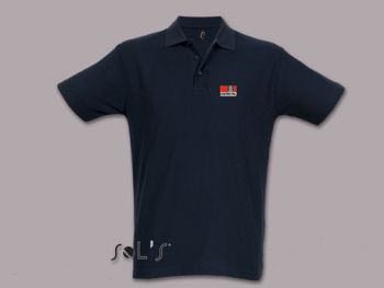 Men´s polo shirt black,  XL
