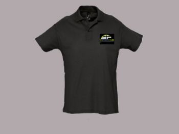 Men´s Polo shirt black, XXL