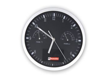Wall clock, black