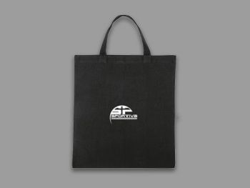 Textile bag, black
