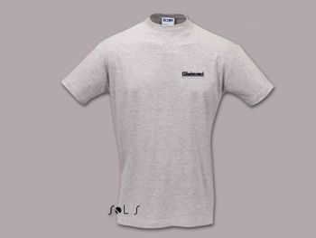 Men´s T-shirt silver XXL